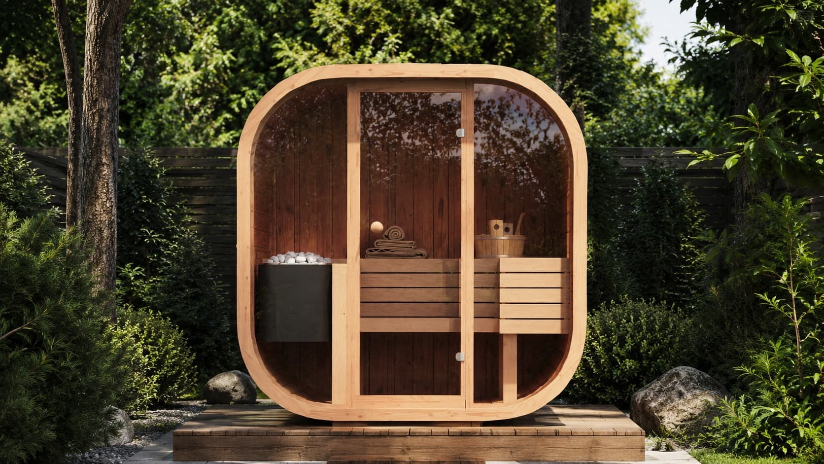 Sauna Regenerum Compact – zdjęcie w tle